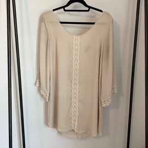 Mini long sleeve dress